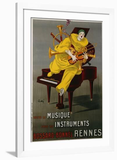 Toute la Musique, Tous Les Instruments, 1925-Lotti-Framed Giclee Print