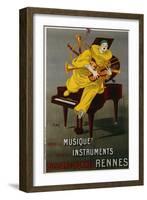 Toute la Musique, Tous Les Instruments, 1925-Lotti-Framed Giclee Print