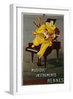 Toute la Musique, Tous Les Instruments, 1925-Lotti-Framed Giclee Print