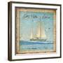 Toutes voiles dehors-Bruno Pozzo-Framed Art Print