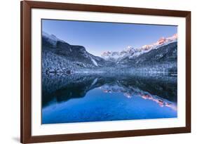 Tovel lake  Europe, Italy, Trentino Alto Adige, Trento district, Tovel valley, Non valley, Tuenno c-ClickAlps-Framed Photographic Print