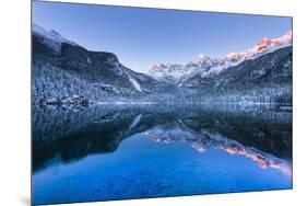 Tovel lake  Europe, Italy, Trentino Alto Adige, Trento district, Tovel valley, Non valley, Tuenno c-ClickAlps-Mounted Photographic Print