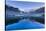 Tovel lake  Europe, Italy, Trentino Alto Adige, Trento district, Tovel valley, Non valley, Tuenno c-ClickAlps-Stretched Canvas