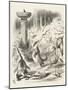 Toves Raths and Borogroves, Invented Creatures of the Jabberwocky Poem-John Tenniel-Mounted Photographic Print