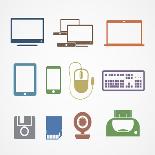 Digital Stuff Icons-tovovan-Art Print