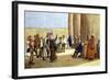 Tow Rows in the Temple', 1908-Lance Thackeray-Framed Giclee Print