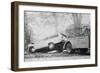 Tow Truck Towing Station Wagon-null-Framed Photographic Print