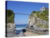 Towan Beach, Newquay, Cornwall, England, United Kingdom, Europe-Jeremy Lightfoot-Stretched Canvas