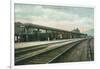 Towanda, Pennsylvania - Lehigh Valley Railroad Station-Lantern Press-Framed Art Print