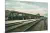 Towanda, Pennsylvania - Lehigh Valley Railroad Station-Lantern Press-Mounted Art Print