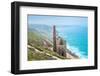 Towanroath Engine House, part of Wheal Coates Tin Mine, on the Cornish coast near St. Agnes-Andrew Michael-Framed Photographic Print