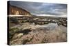 Toward Flamborough Head from Sewerby Rocks, Bridlington, East Riding of Yorkshire, England, UK-Mark Sunderland-Stretched Canvas