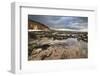 Toward Flamborough Head from Sewerby Rocks, Bridlington, East Riding of Yorkshire, England, UK-Mark Sunderland-Framed Photographic Print