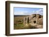 Toward Knabs Ridge and Menwith Hill from Little Alms Cliff Near Beckwithshaw-Mark Sunderland-Framed Photographic Print