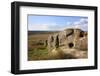 Toward Knabs Ridge and Menwith Hill from Little Alms Cliff Near Beckwithshaw-Mark Sunderland-Framed Photographic Print