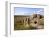 Toward Knabs Ridge and Menwith Hill from Little Alms Cliff Near Beckwithshaw-Mark Sunderland-Framed Photographic Print