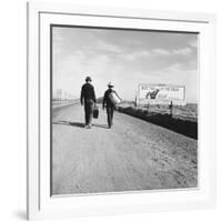 Toward Los Angeles, California-Dorothea Lange-Framed Photo