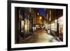 Toward Stonegate from Minster Gate, City of York, Yorkshire, England, United Kingdom, Europe-Mark Sunderland-Framed Photographic Print