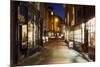 Toward Stonegate from Minster Gate, City of York, Yorkshire, England, United Kingdom, Europe-Mark Sunderland-Mounted Photographic Print