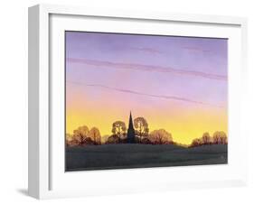 Towards Grandborough, 2004-Ann Brain-Framed Giclee Print