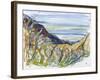 Towards Marsland Mouth, North Devon-Erin Townsend-Framed Giclee Print