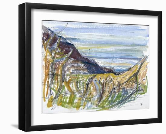 Towards Marsland Mouth, North Devon-Erin Townsend-Framed Giclee Print