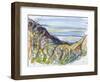 Towards Marsland Mouth, North Devon-Erin Townsend-Framed Giclee Print