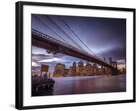 Towards New York-Assaf Frank-Framed Giclee Print