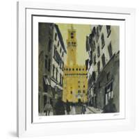 Towards Palazzo Vecchio, Florence-Susan Brown-Framed Collectable Print