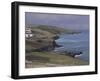 Towards Port Isaac from Port Gaverne Coast Path-Tom Hughes-Framed Giclee Print