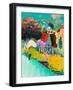 Towards St. Stephen's-Marco Cazzulini-Framed Giclee Print