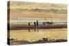 Towards Sunset, Boulogne Sands, 1873-William Lionel Wyllie-Stretched Canvas