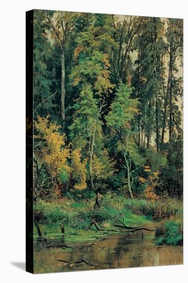 Towards the Autumn-Ivan Ivanovitch Shishkin-Stretched Canvas