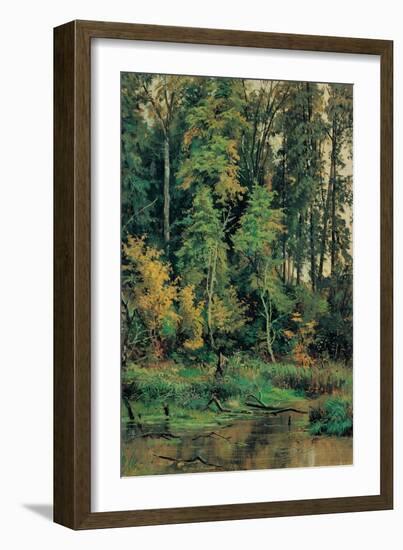 Towards the Autumn-Ivan Ivanovitch Shishkin-Framed Art Print