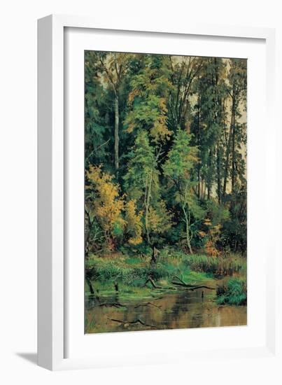 Towards the Autumn-Ivan Ivanovitch Shishkin-Framed Art Print