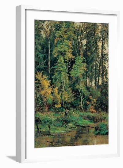 Towards the Autumn-Ivan Ivanovitch Shishkin-Framed Art Print