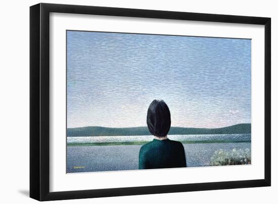 Towards the Hills, 1980-Peter Davidson-Framed Giclee Print