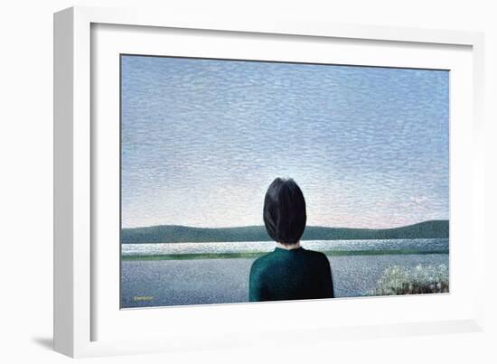 Towards the Hills, 1980-Peter Davidson-Framed Giclee Print