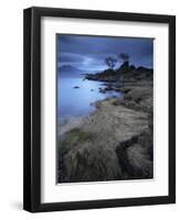 Towards the Scottish Mainland from Camascross, Isle of Skye, Scotland-Jon Gibbs-Framed Photographic Print