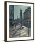 Towards Tour Saint-Jacques, March Morning, 2014-Peter Brown-Framed Giclee Print