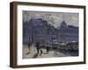 Towards Trafalgar Square from St-Martin-In-The-Fields-Tom Hughes-Framed Giclee Print