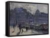 Towards Trafalgar Square from St-Martin-In-The-Fields-Tom Hughes-Framed Stretched Canvas