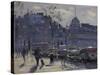 Towards Trafalgar Square from St-Martin-In-The-Fields-Tom Hughes-Stretched Canvas