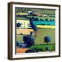 Towards Upton, 2019 (Acrylic on Board)-Paul Powis-Framed Giclee Print