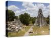 Tower 1, Mayan Ruins in the Gran Plaza, Tikal, Guatemala-Bill Bachmann-Stretched Canvas