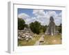 Tower 1, Mayan Ruins in the Gran Plaza, Tikal, Guatemala-Bill Bachmann-Framed Photographic Print