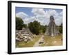 Tower 1, Mayan Ruins in the Gran Plaza, Tikal, Guatemala-Bill Bachmann-Framed Photographic Print