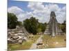 Tower 1, Mayan Ruins in the Gran Plaza, Tikal, Guatemala-Bill Bachmann-Mounted Photographic Print