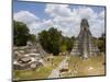 Tower 1, Mayan Ruins in the Gran Plaza, Tikal, Guatemala-Bill Bachmann-Mounted Photographic Print