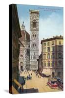 Tower and Cathedral, Florence, Italy-null-Stretched Canvas